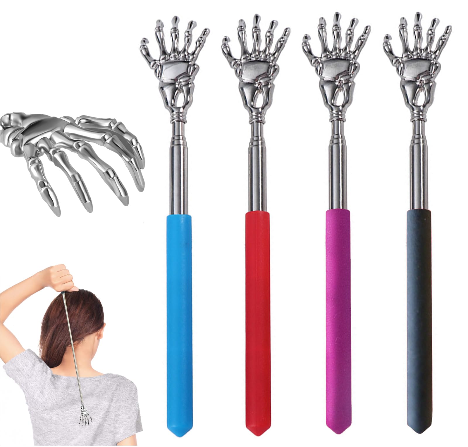 【トイ・ストーリー】 背中かき棒（孫の手） 1990年代物✨️レア商品✨️ Amazon | insdidi 4色セット 孫の手 伸縮 まごの手 背中かき棒 伸びる